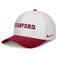 Unisex Nike  White/Cardinal Stanford Cardinal Primetime Rise Adjustable Hat