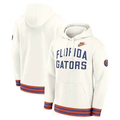 Men's Nike Cream Florida Gators Legacy Retro Pullover Hoodie