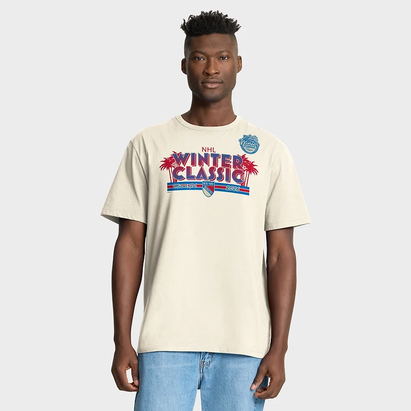Men's Fanatics Cream New York Rangers 2026 NHL Winter Classic T-Shirt