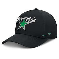 Men's Fanatics Black Dallas Stars Alternate Authentic Pro Rink A-Frame Adjustable Hat