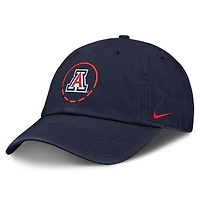 Men's Nike Navy Arizona Wildcats Primetime Basketball Club Adjustable Hat
