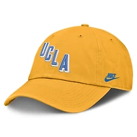 Men's Nike  Gold UCLA Bruins Legacy Letter & Mascot Club Adjustable Hat