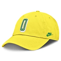 Men's Nike  Yellow Oregon Ducks Legacy Letter & Mascot Club Adjustable Hat