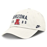 Men's Nike  White Arizona Wildcats Legacy Letter & Location Club Adjustable Hat