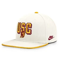 Men's Nike  White USC Trojans Legacy Letter & Mascot Pro Snapback Hat