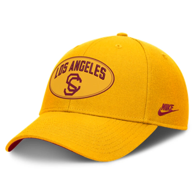 Unisex Nike Gold USC Trojans Legacy Letter & Location Rise Adjustable Hat