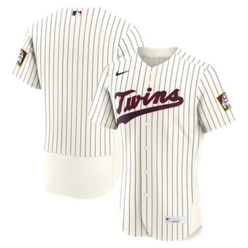 Men's Nike Cream Minnesota Twins 2026 Field of Dreams Authentic Jersey