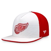Men's Fanatics  White/Red Detroit Red Wings Snapback Hat