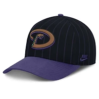 Male Nike Black/Purple Arizona Diamondbacks Cooperstown Rise A-Frame Adjustable Hat