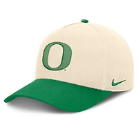 Unisex Nike  Natural/Green Oregon Ducks Campus Prep Rise Adjustable Hat