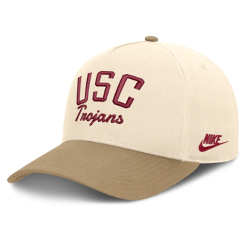 Unisex Nike Natural/Beige USC Trojans Legacy Rise Adjustable Hat