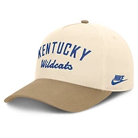 Unisex Nike  Natural/Beige Kentucky Wildcats Legacy Rise Adjustable Hat