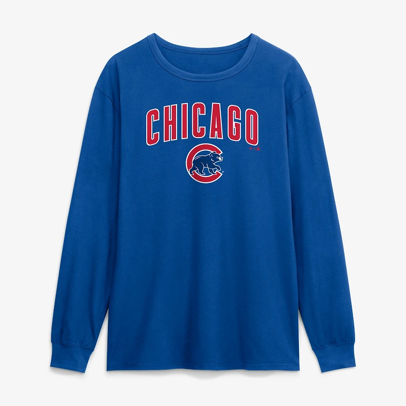 Men's Fanatics Royal Chicago Cubs Lock-Up Legacy Long Sleeve T-Shirt