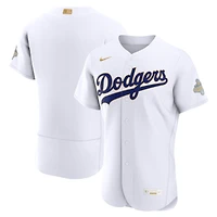 Men's Nike  White Los Angeles Dodgers 2026 Gold Collection Authentic Jersey