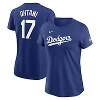 Women's Nike Shohei Ohtani Royal Los Angeles Dodgers 2025 World Series Champions Name & Number T-Shirt