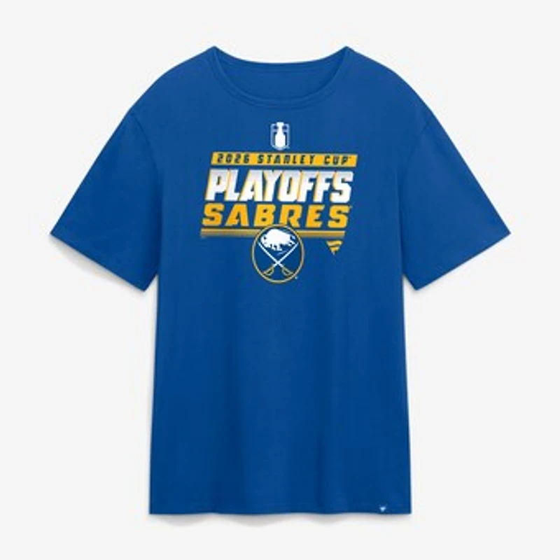 Men's Fanatics Royal Buffalo Sabres 2026 Stanley Cup Playoffs T-Shirt