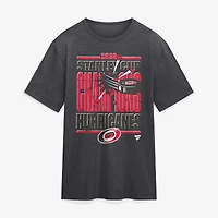 Men's Fanatics Heather Charcoal Carolina Hurricanes 2026 Stanley Cup Champions Tri-Blend T-Shirt