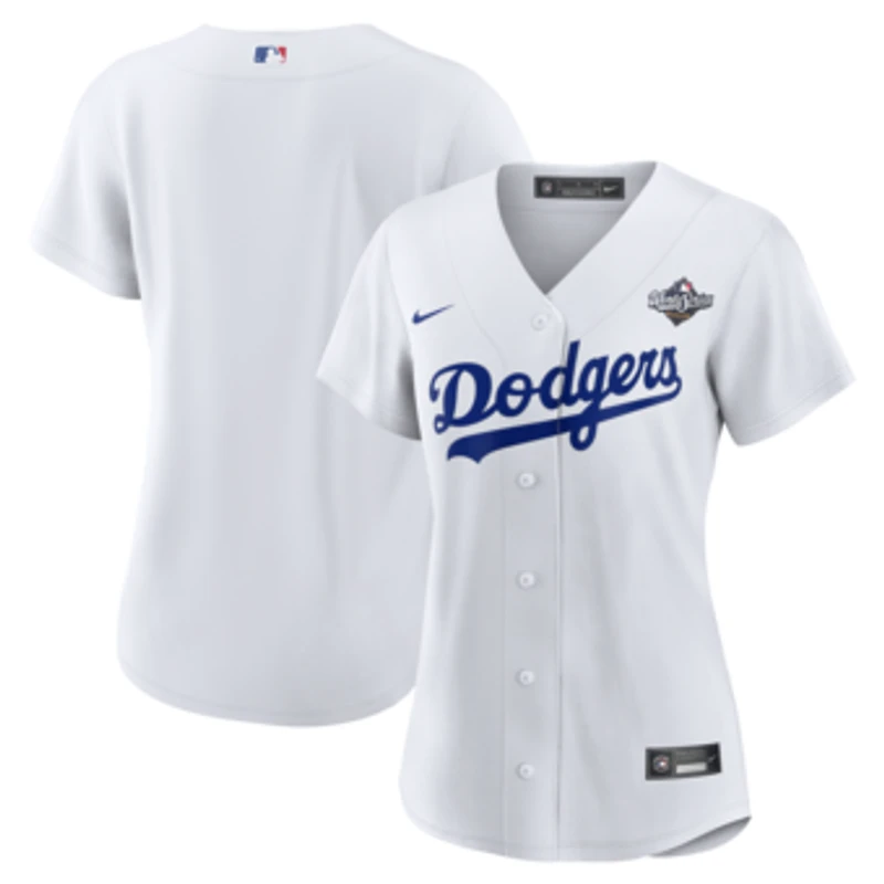 Women's Nike  White Los Angeles Dodgers 2025 World Series Home Replica Jersey