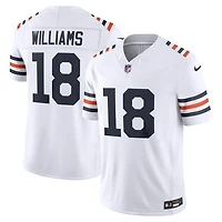 Men's Nike Caleb Williams White Chicago Bears Alternate  Vapor F.U.S.E. Stitched Limited Jersey