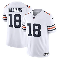 Men's Nike Caleb Williams White Chicago Bears Alternate  Vapor F.U.S.E. Stitched Limited Jersey