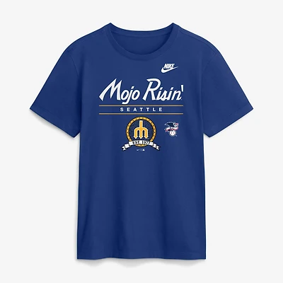 Men's Nike Royal Seattle Mariners Cooperstown Graphic T-Shirt