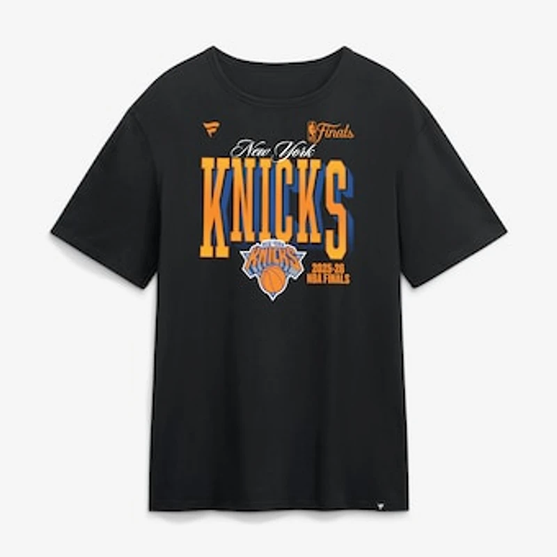 Men's Fanatics Black New York Knicks 2026 NBA Finals T-Shirt