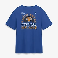 Men's Fanatics Blue New York Knicks 2026 NBA Eastern Conference Champions Hometown T-Shirt