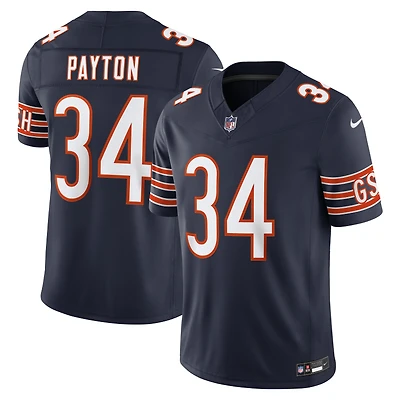 Men's Nike Walter Payton Navy Chicago Bears Vapor F.U.S.E. Stitched Retired Limited Jersey
