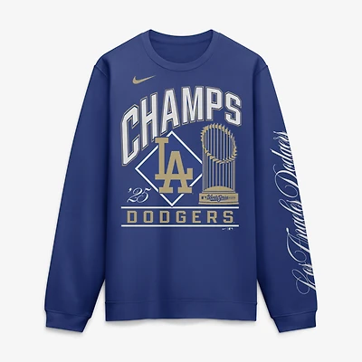 Men's Nike  Royal Los Angeles Dodgers 2026 Gold Collection Fleece Pullover