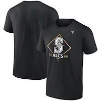 Men's Fanatics Black Seattle Mariners 2025 American League Division Series Champions Locker Room T-Shirt