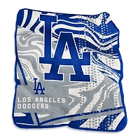 Los Angeles Dodgers 50" x 60" Swirl Raschel Throw Blanket