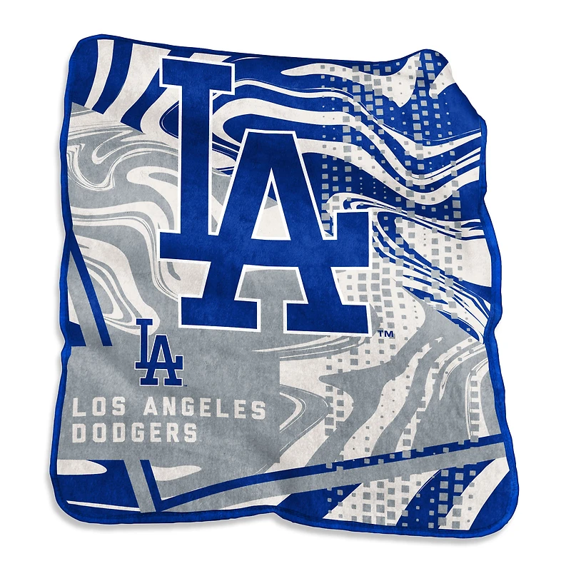 Los Angeles Dodgers 50" x 60" Swirl Raschel Throw Blanket