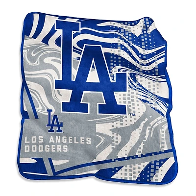 Los Angeles Dodgers 50" x 60" Swirl Raschel Throw Blanket