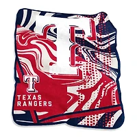 Texas Rangers 50" x 60" Swirl Raschel Throw Blanket