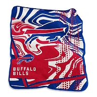 Buffalo Bills 50" x 60" Swirl Raschel Throw Blanket