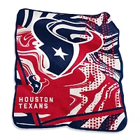 Houston Texans 50" x 60" Swirl Raschel Throw Blanket