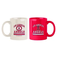 Los Angeles Angels Two-Pack 15oz. Color Mug Set