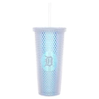 Detroit Tigers 24oz. Iridescent Studded Travel Tumbler with Straw