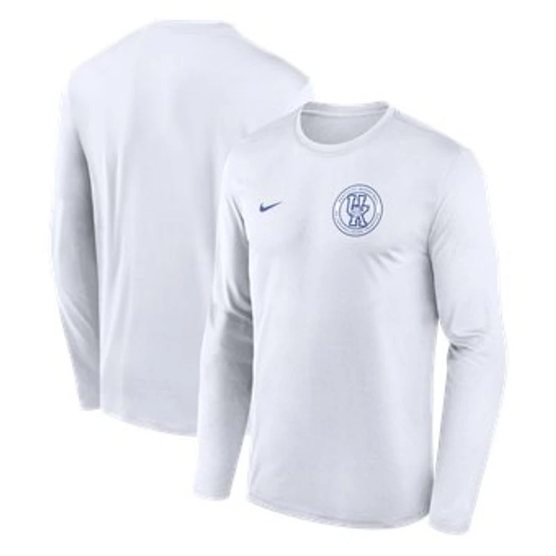 Men's Nike  White Kentucky Wildcats 1996 Anniversary Legend Dri-FIT Long Sleeve T-Shirt