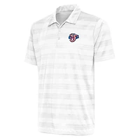 Men's Antigua White Jacksonville Jumbo Shrimp Compass Polo