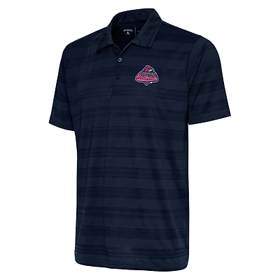 Men's Antigua Navy Memphis Redbirds Compass Polo
