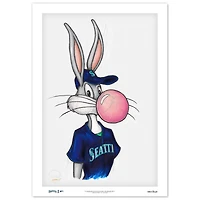 Bugs Bunny Seattle Mariners 14" x 20" Limited Edition Fine Art Print