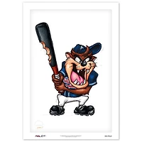 Tasmanian Devil Atlanta Braves 24" x 36" Limited Edition Fine Art Print