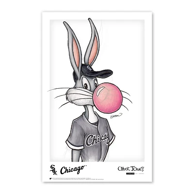 Bugs Bunny Chicago White Sox 11" x 17" Poster Print