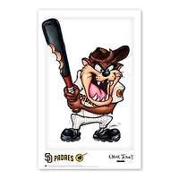 Tasmanian Devil San Diego Padres 11" x 17" Poster Print