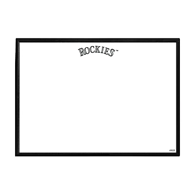 Colorado Rockies 27" x 19" Dry Erase Wall Sign