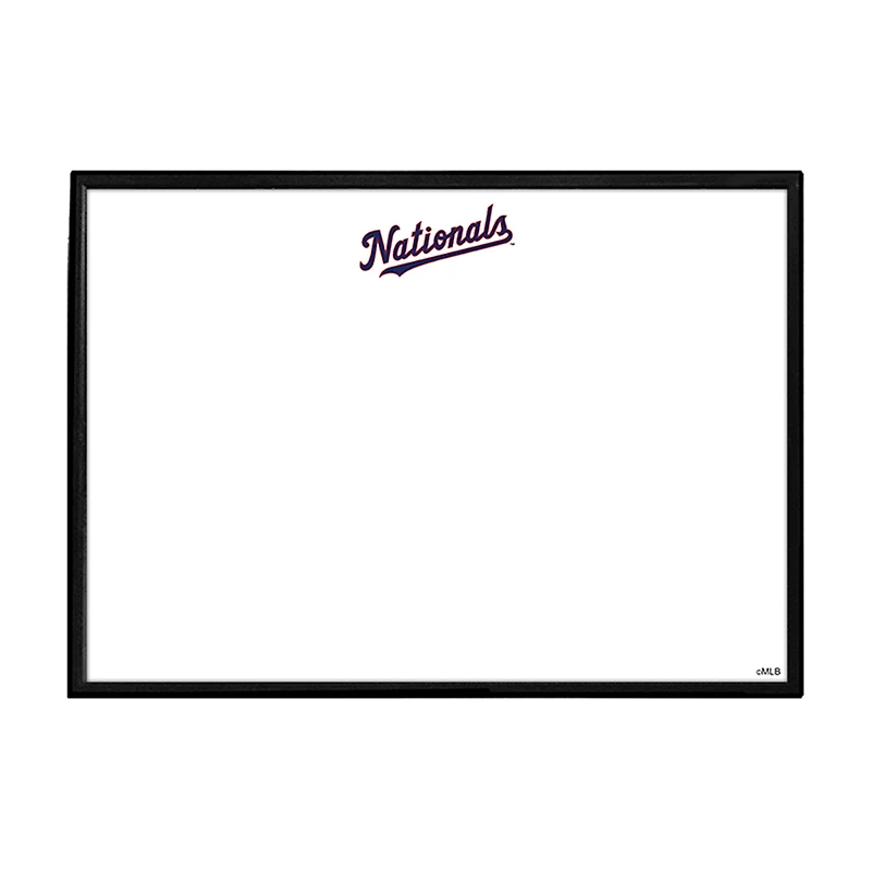 Washington Nationals 27" x 19" Dry Erase Wall Sign