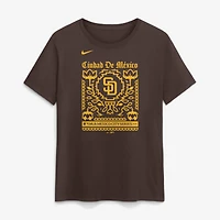 Women's Nike Brown San Diego Padres MLB World Tour: Mexico City Series 2026 T-Shirt