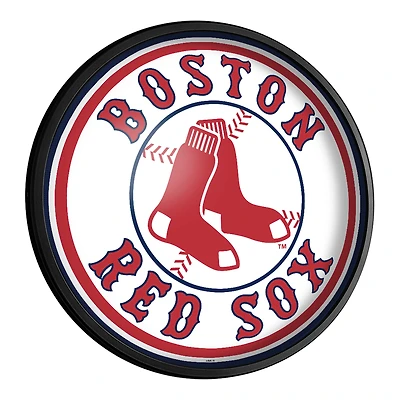 Boston Red Sox 18'' Round Slimline Illuminated Wall Sign