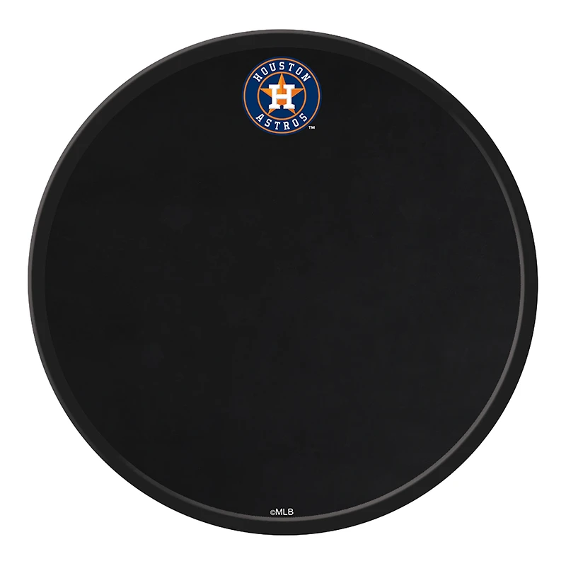 Houston Astros 17.5" Modern Disc Chalkboard